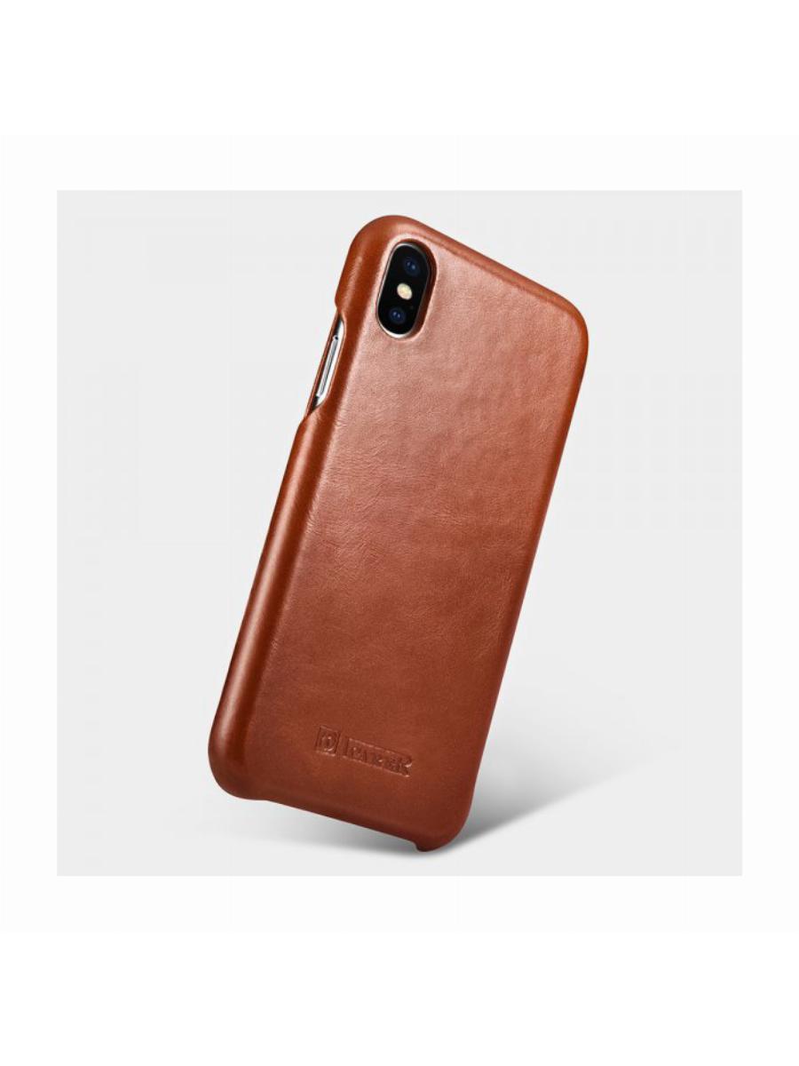 Чехол книжка iPhone XS Max Icarer Brown - Чехлы - книжки - ЧЕХЛЫ -  КупиЧехол.ру