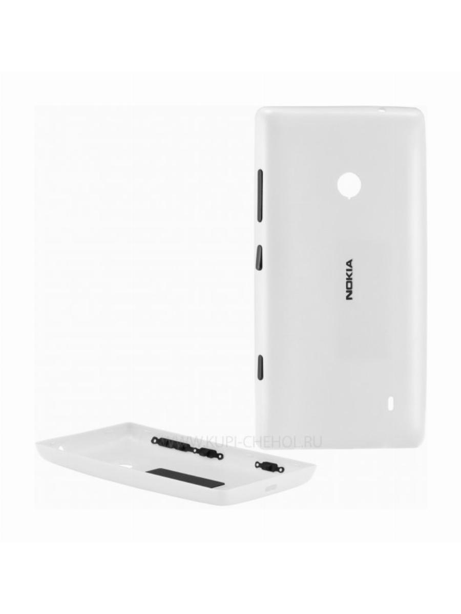 Задняя крышка Nokia 521 Lumia 8471 жёлтая - Задние крышки - КупиЧехол.ру