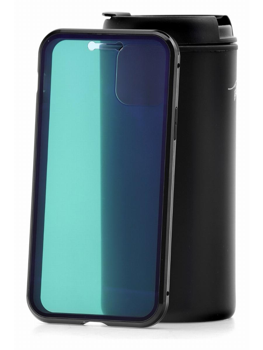 Чехол-накладка iPhone 11 Pro Kruche Metal Frame Blue Light Black - Чехлы -  накладки - ЧЕХЛЫ - КупиЧехол.ру