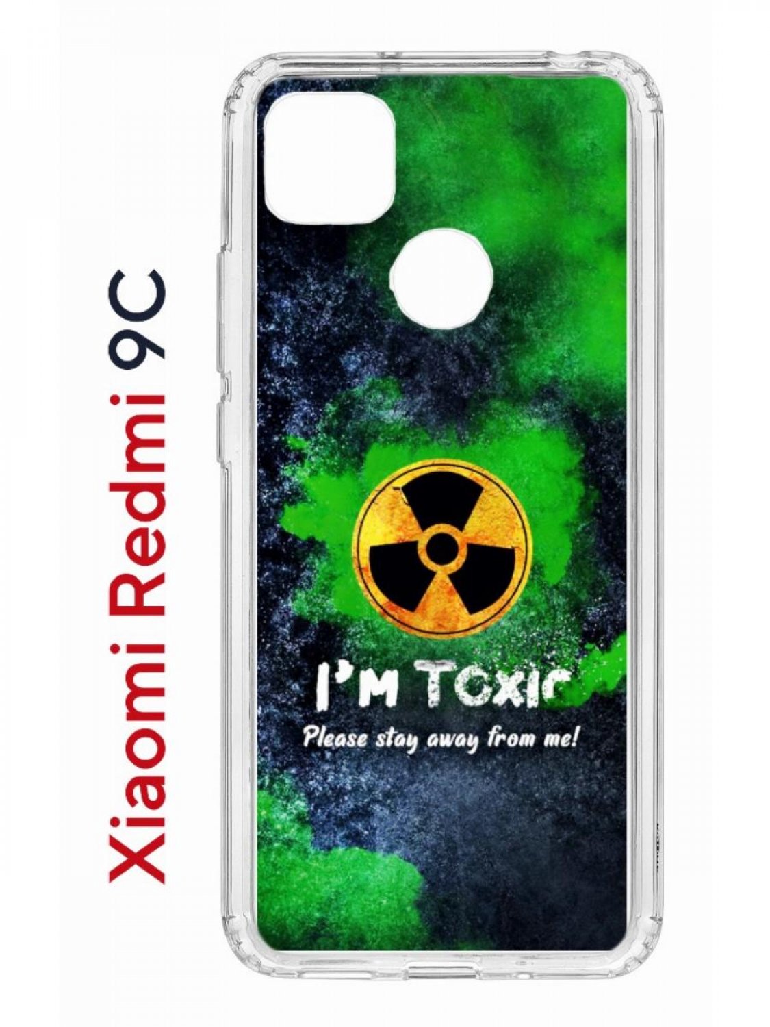 Чехол-накладка Xiaomi Redmi 9C Kruche Print Toxic - Чехлы - накладки -  ЧЕХЛЫ - КупиЧехол.ру