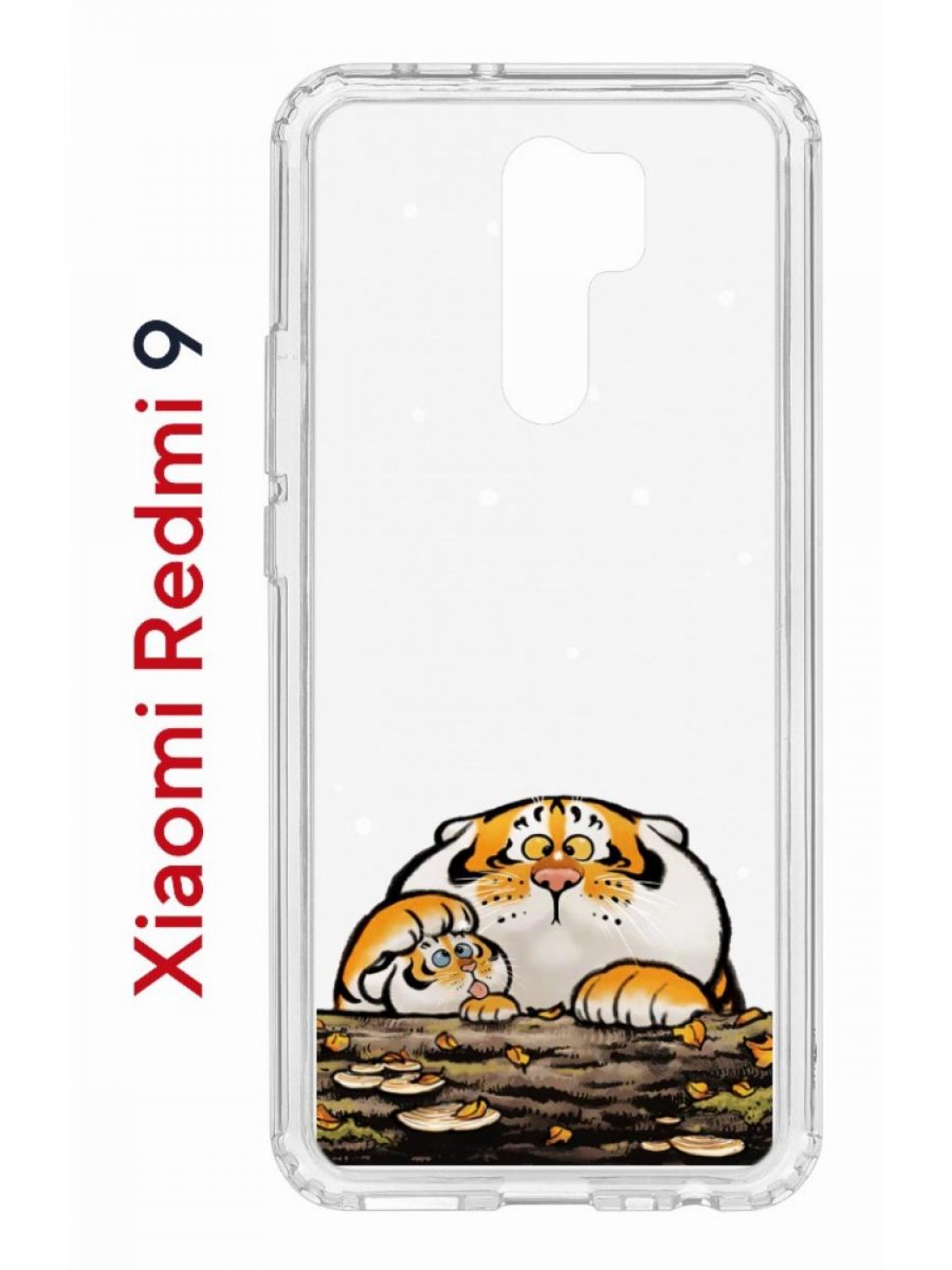 Чехол-накладка Xiaomi Redmi 9 (588934) Kruche PRINT тигр первый снег -  Чехлы - накладки - ЧЕХЛЫ - КупиЧехол.ру