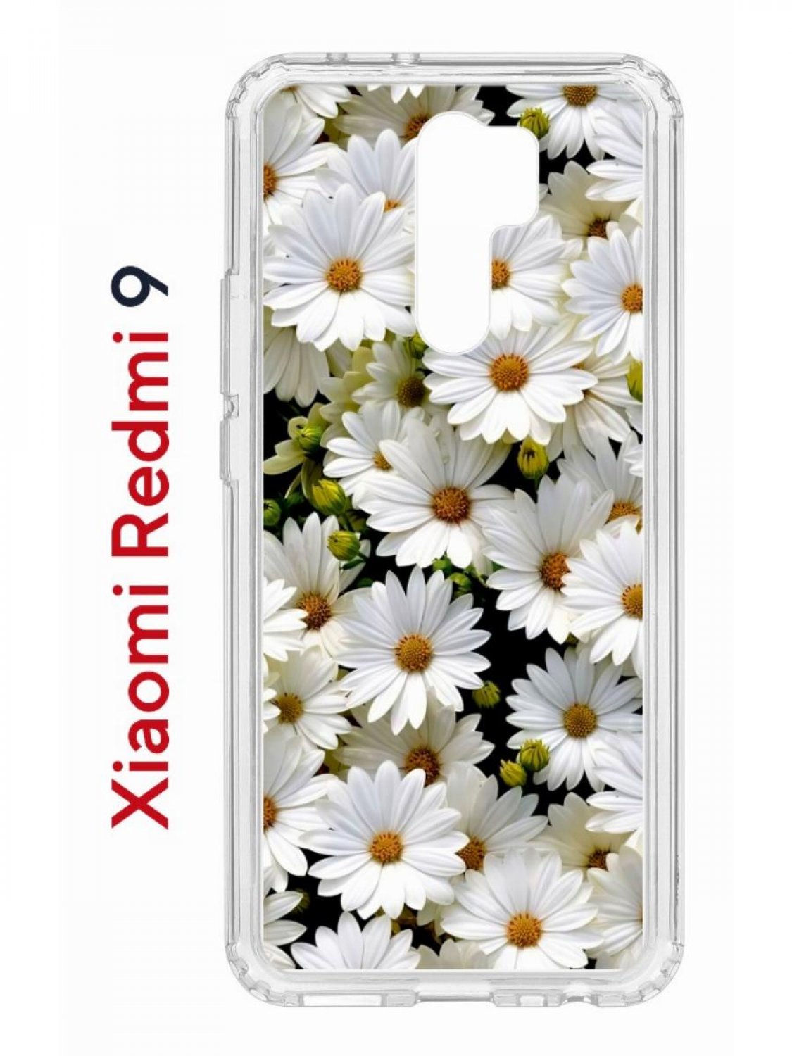 Чехол-накладка Xiaomi Redmi 9 Kruche Print Ромашки - Чехлы - накладки -  ЧЕХЛЫ - КупиЧехол.ру