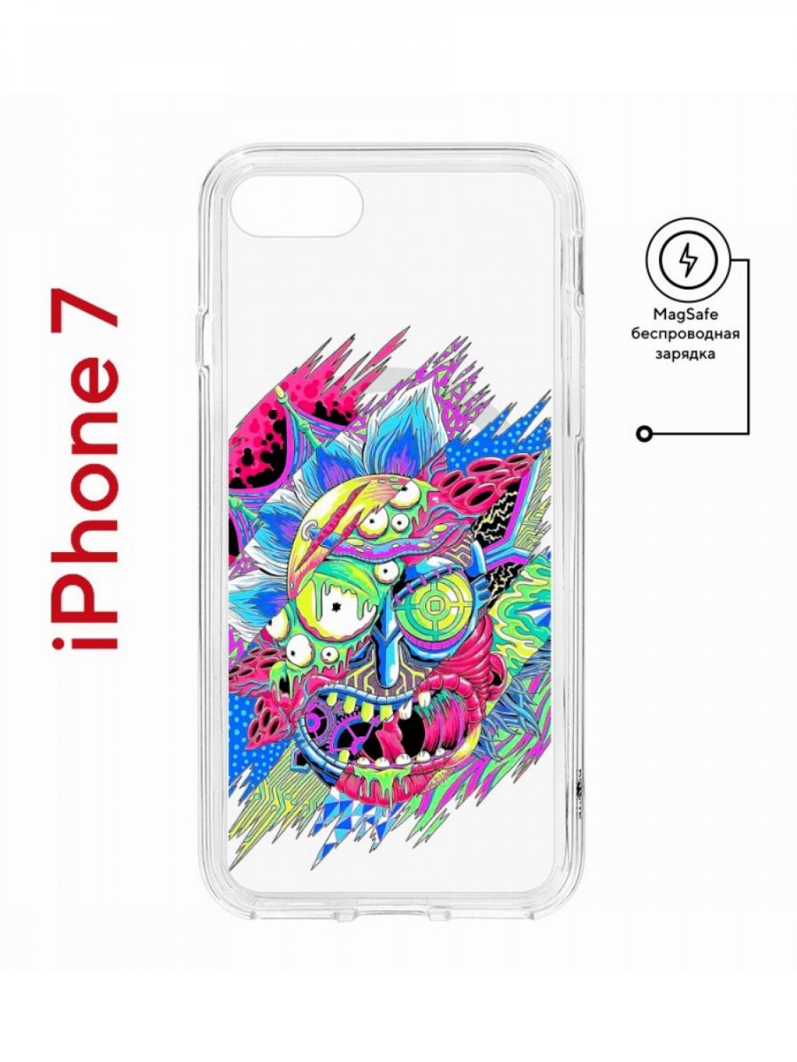 Чехол-накладка iPhone 7/8/SE (2020) Kruche Magnet Print Многоликий Рик -  Чехлы - накладки - ЧЕХЛЫ - КупиЧехол.ру