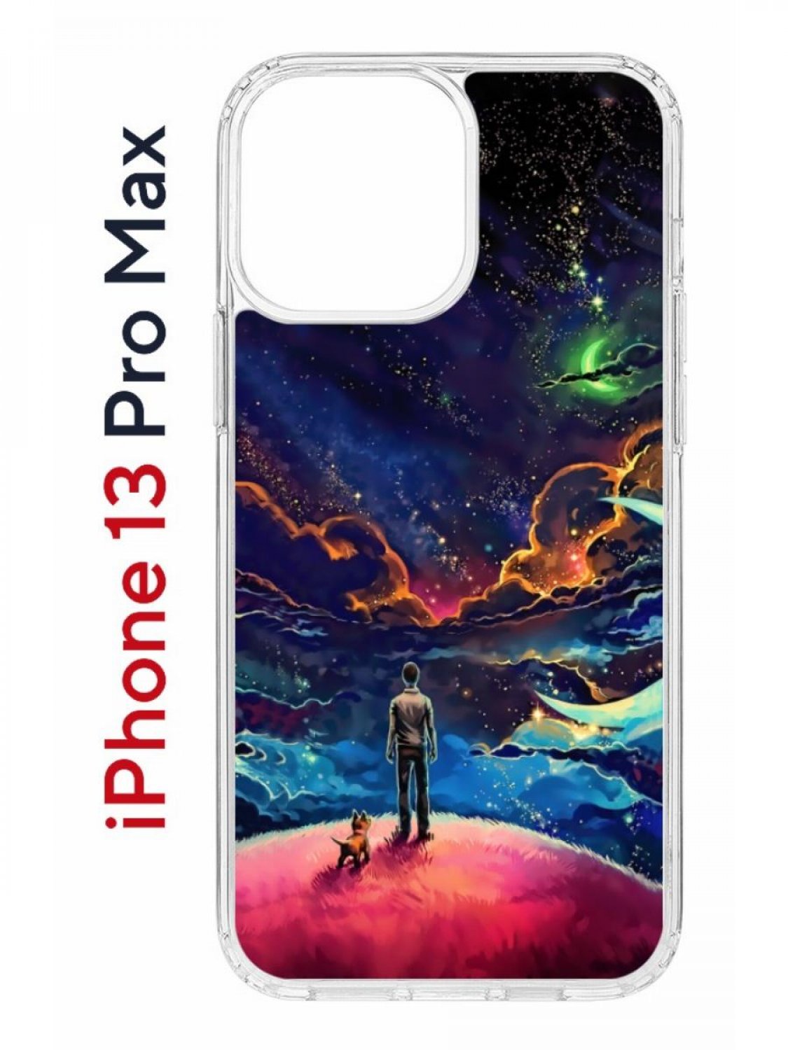 Чехол-накладка iPhone 13 Pro Max Kruche Print Маленький принц - Чехлы -  накладки - ЧЕХЛЫ - КупиЧехол.ру