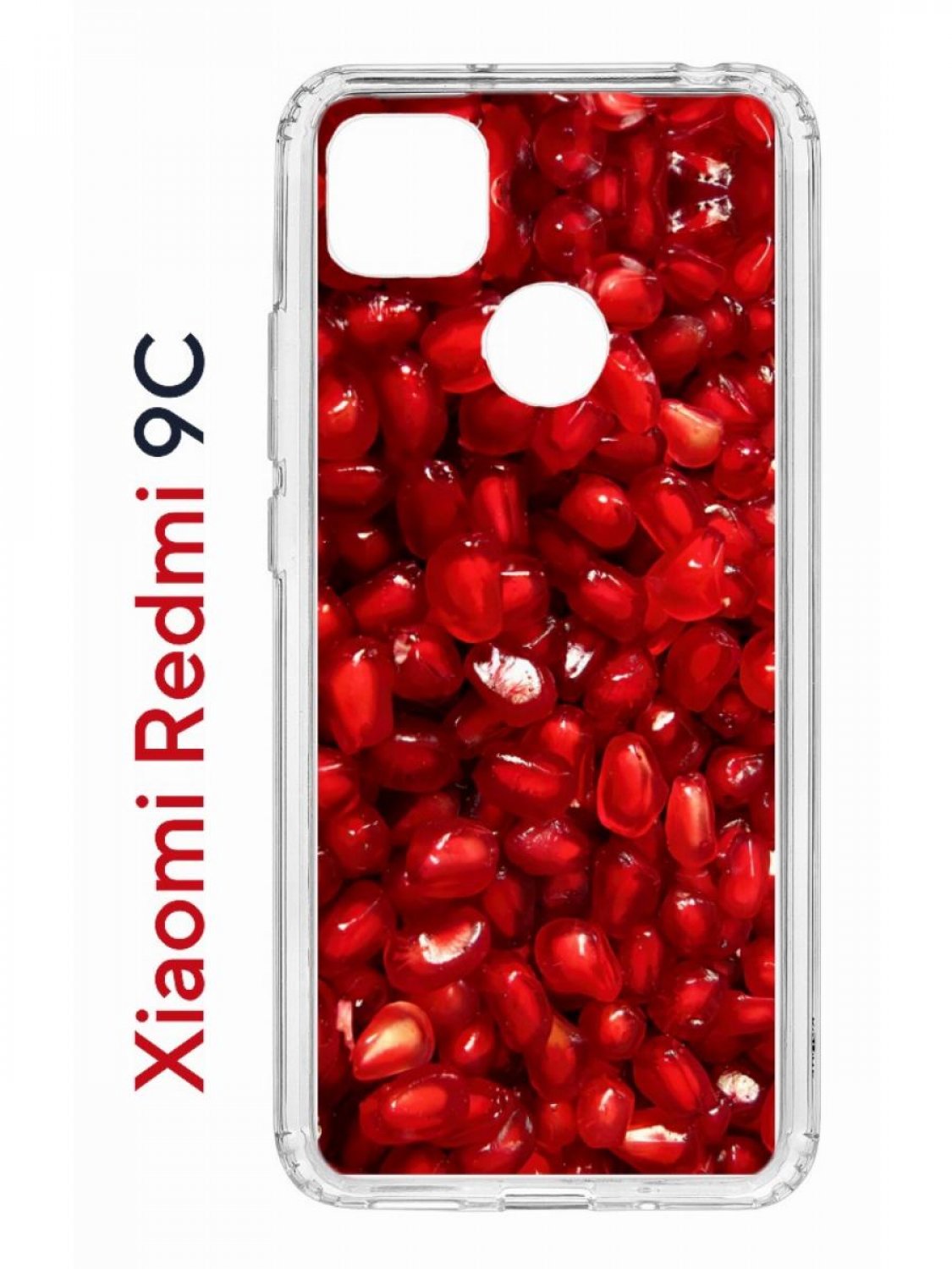 Чехол-накладка Xiaomi Redmi 9C Kruche Print Гранат - Чехлы - накладки -  ЧЕХЛЫ - КупиЧехол.ру