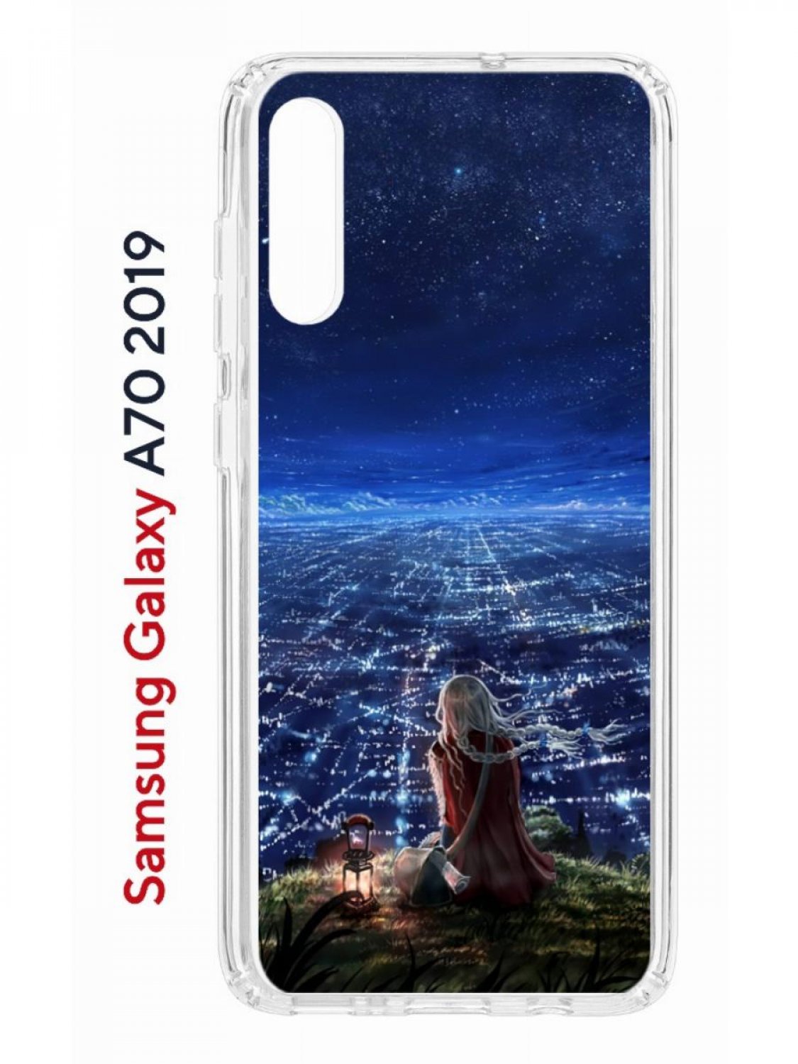 Чехол-накладка Samsung Galaxy A70 2019 Kruche Print Ночные Огни - Чехлы -  накладки - ЧЕХЛЫ - КупиЧехол.ру