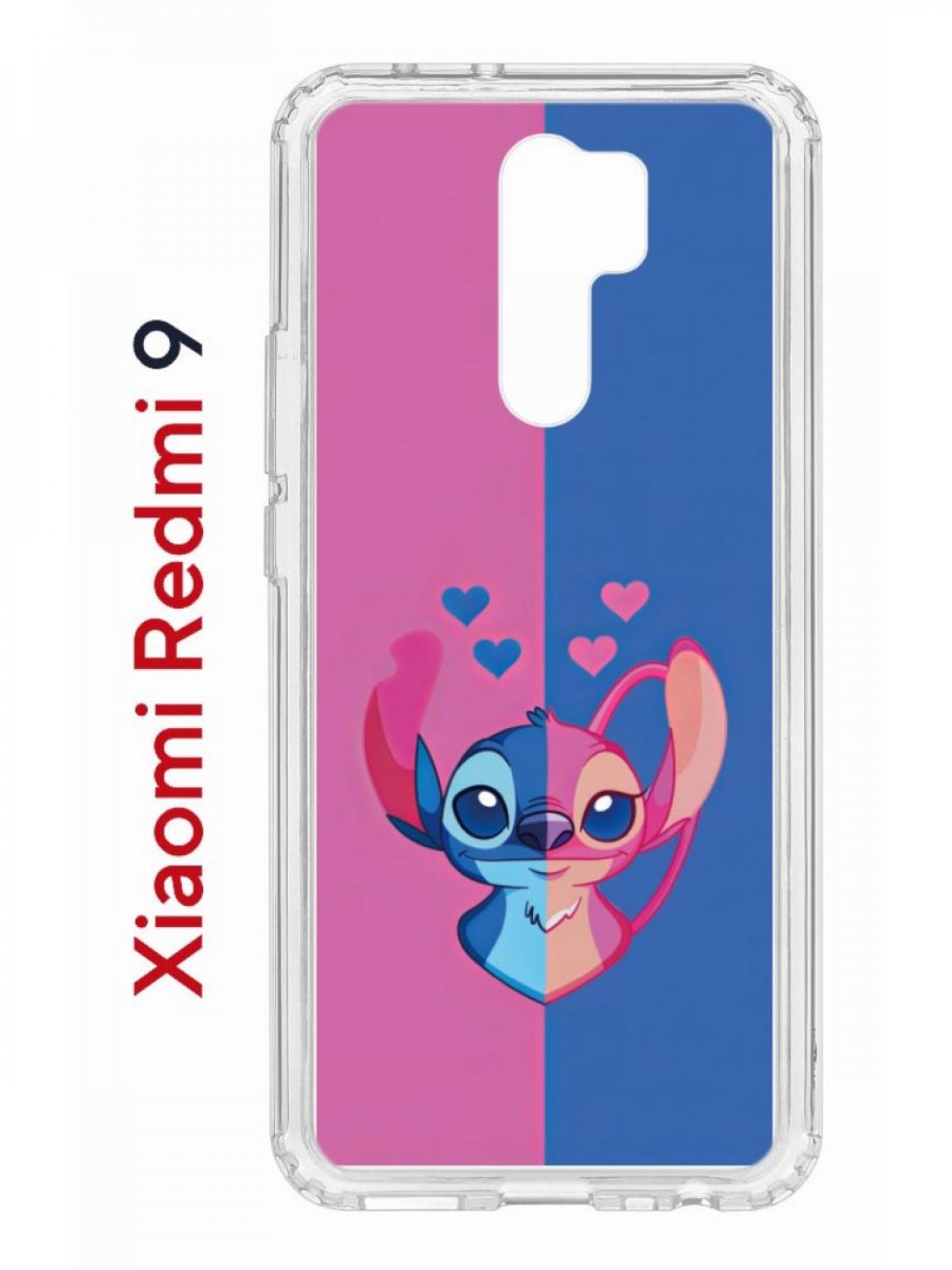 Чехол-накладка Xiaomi Redmi 9 Kruche Print СТИЧ - Чехлы - накладки - ЧЕХЛЫ  - КупиЧехол.ру