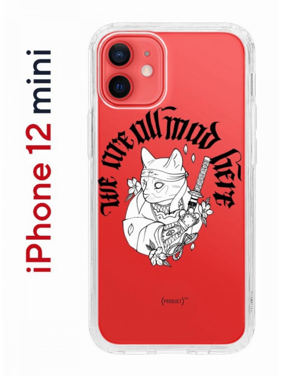 Чехол-накладка Apple iPhone 12 mini (588924) Kruche PRINT J-Cat - Чехлы -  накладки - ЧЕХЛЫ - КупиЧехол.ру