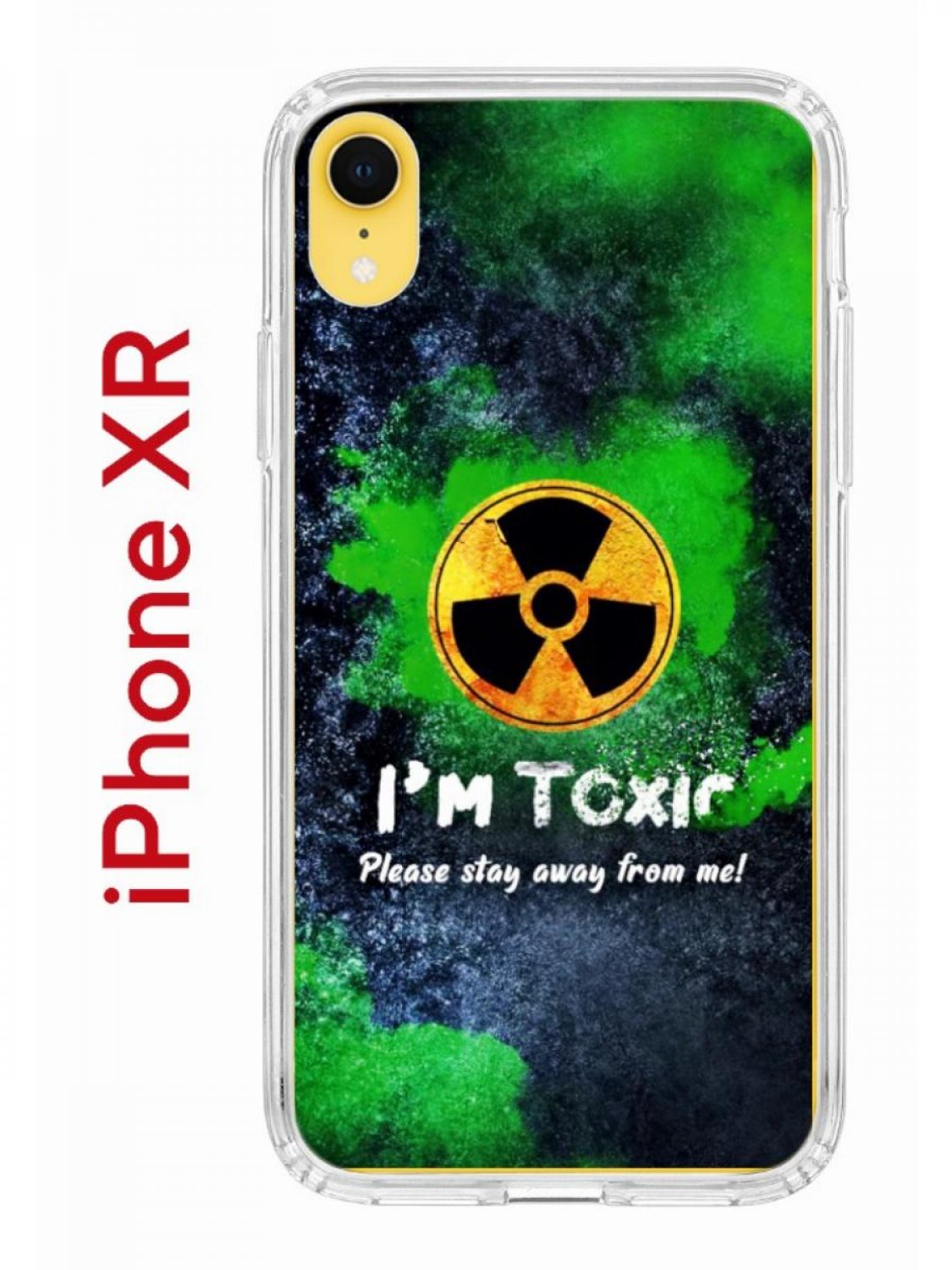 Чехол-накладка iPhone XR Kruche Print Toxic - Чехлы - накладки - ЧЕХЛЫ -  КупиЧехол.ру