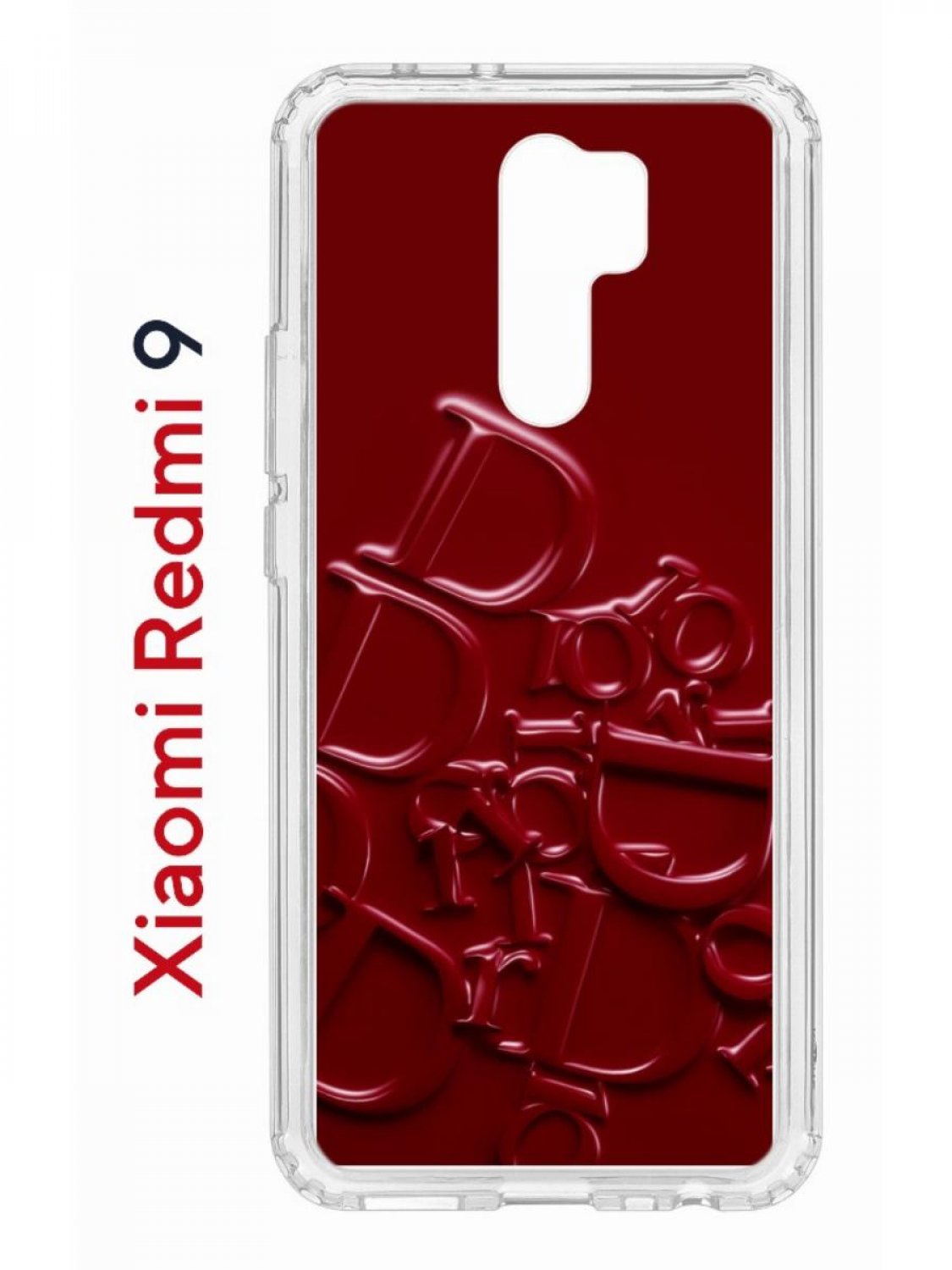 Чехол-накладка Xiaomi Redmi 9 (588934) Kruche PRINT Dior - Чехлы - накладки  - ЧЕХЛЫ - КупиЧехол.ру