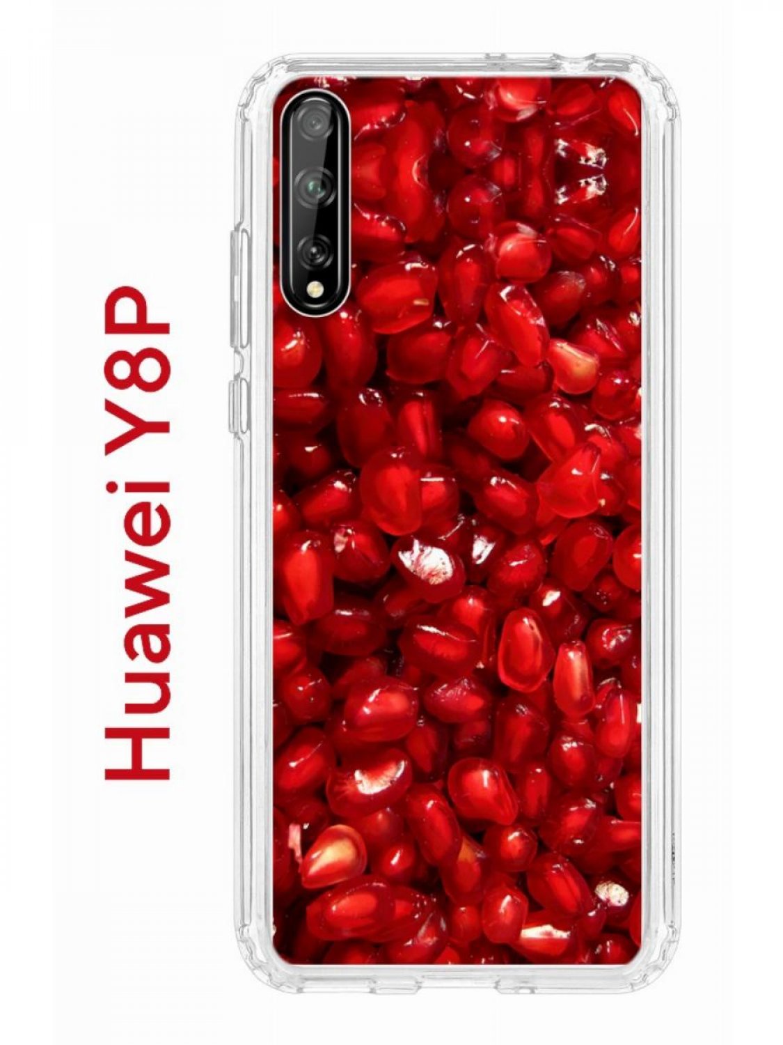 Чехол-накладка Huawei Y8P (588945) Kruche PRINT Гранат - Чехлы - накладки -  ЧЕХЛЫ - КупиЧехол.ру