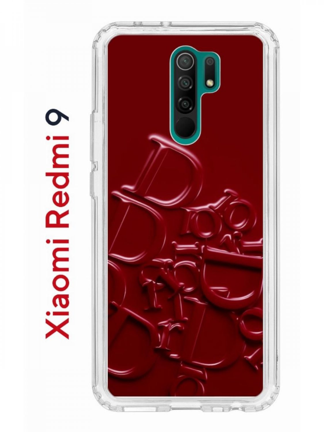 Чехол-накладка Xiaomi Redmi 9 (588934) Kruche PRINT Dior - Чехлы - накладки  - ЧЕХЛЫ - КупиЧехол.ру