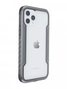 Чехол-накладка iPhone 12 Pro Max Amazingthing Military Clear Silver