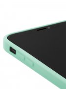 Чехол-накладка iPhone 12 mini Kruche Liquid glass Light cyan