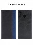 Чехол книжка Samsung Galaxy A20 2019/A30 2019 Kruche Purse Combi Black