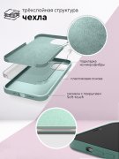 Чехол-накладка Samsung Galaxy A22 4G/M22/M32 Kruche Silicone Plain Lilac purple