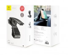 Автодержатель на приборную панель Baseus Mouth Car Black