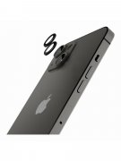 Защитное стекло для линз камеры iPhone 13 mini/iPhone 13 Amazingthing Aluminum Matte Black 2шт 0.33mm