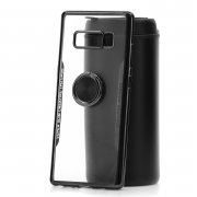 Чехол-накладка Samsung Galaxy Note 8 Houking с кольцом черный