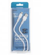 Кабель USB-iP WK Pudding White 1m 2.1А УЦЕНЕН