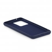 Чехол-накладка Samsung Galaxy S20 Ultra Derbi Slim Silicone-3 темно-синий