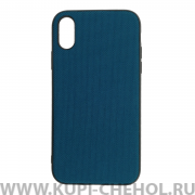 Чехол-накладка iPhone XR Kajsa Military Straps Blue
