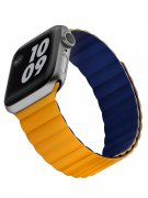 Ремешок для Apple Watch 42mm/44mm/45mm Viva Madrid Magnetic Cosmo Orange/Blue