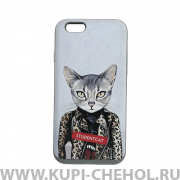 Чехол-накладка iPhone 6/6S Remax Coat RK-087 Studentcat