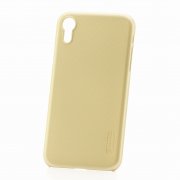 Чехол-накладка iPhone XR Nillkin Super Frosted Shield золотой