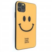 Чехол-накладка iPhone 11 Pro Max Keep your smile Yellow