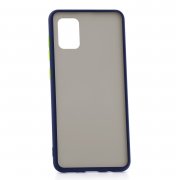 Чехол-накладка Samsung Galaxy A31 Derbi Skin Shell темно-синий