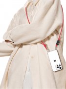 Чехол-накладка iPhone 13 Pro Amazingthing Advanta Crossbody Lanyard Transparent Red