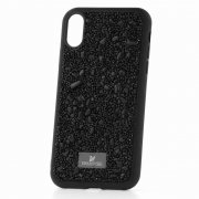 Чехол-накладка iPhone XR Swarovski Камешки Black