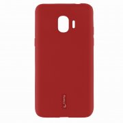Чехол-накладка Samsung Galaxy J2 2018 Cherry красный