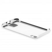 Чехол-накладка iPhone XR Kruche Push-pull Frameless Silver