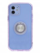 Чехол-накладка iPhone 12 Kruche Ring Purple