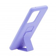 Чехол-накладка Samsung Galaxy S20 Ultra Kruche Magnetic Stand Lilac purple