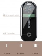 Светодиодная лампа-прищепка Baseus Mini Dark gray