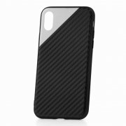 Чехол-накладка iPhone X/XS Kajsa Carbon Black