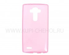 Чехол силиконовый LG H818 Optimus G4 розовый глянцевый 0.5mm