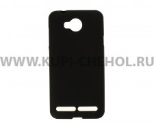 Чехол-накладка Huawei Y3 II черный матовый 0.8mm