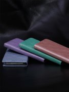 Чехол книжка Xiaomi Redmi Note 9 Kruche Rhombus Lilac