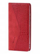 Чехол книжка Samsung Galaxy A52 Kruche Purse Croc Red