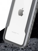 Чехол-накладка iPhone 12/12 Pro Amazingthing Military Clear Silver