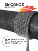 Кабель Type-C-iP Amazingthing SupremeLink MFi Astro Pro Titan Black 1.2m 3.2A