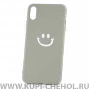 Чехол-накладка iPhone XS Max 33002 Smile Grey