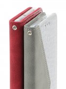 Чехол книжка Xiaomi Redmi Note 12S Kruche Purse Croc Red