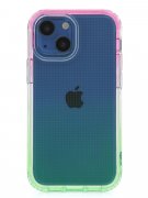 Чехол-накладка iPhone 13 mini Kruche Gradient Green
