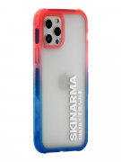 Чехол-накладка iPhone 12 Pro Max Skinarma Hade Blue/Pink