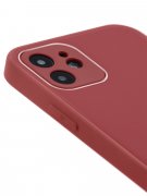 Чехол-накладка iPhone 12 Kruche Liquid glass Red 